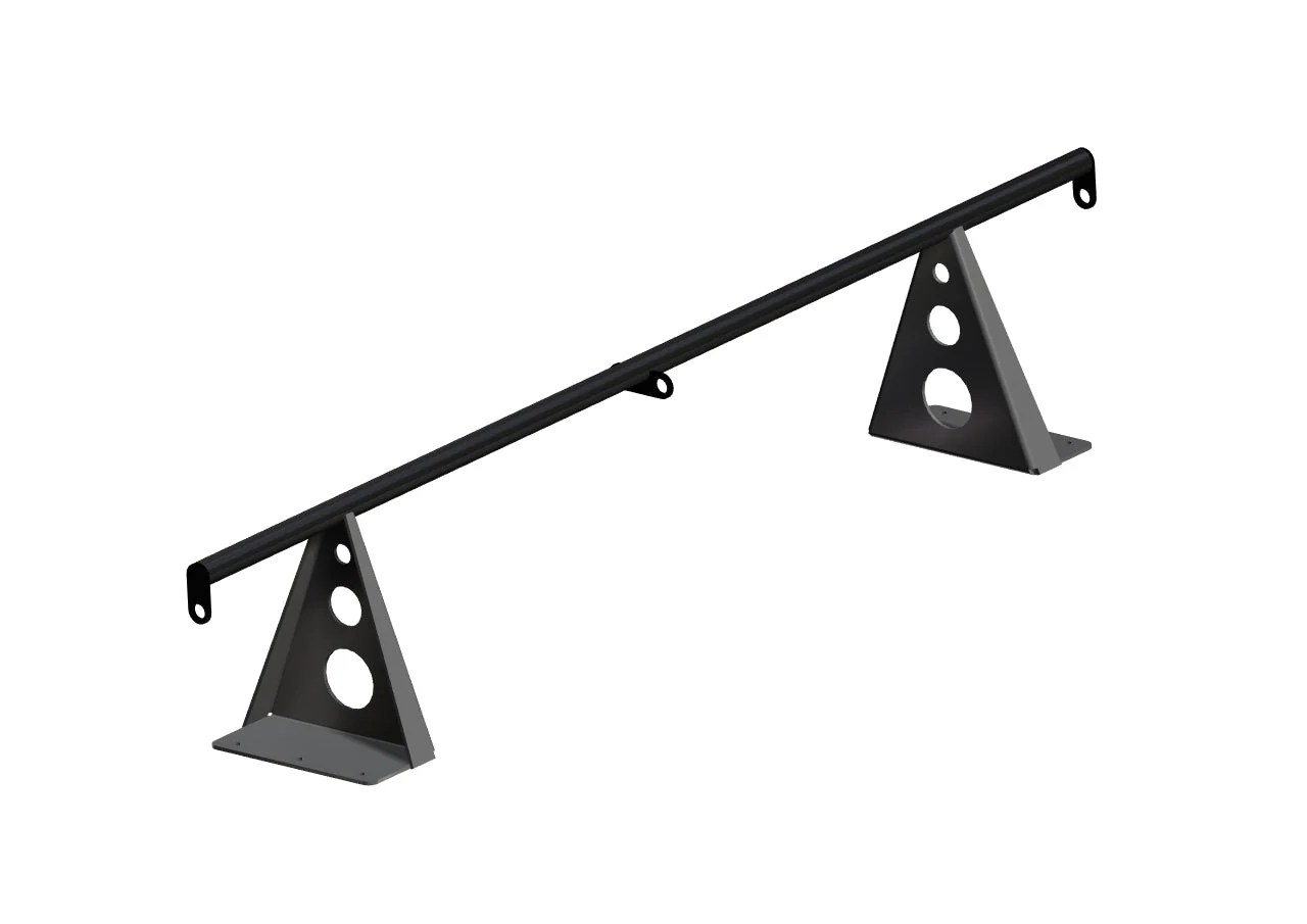 RB Components 2007+, Roof Bar 64" Wide - 12" Lift - High Roof - AC/Vent Cover Restrictions - Image 4