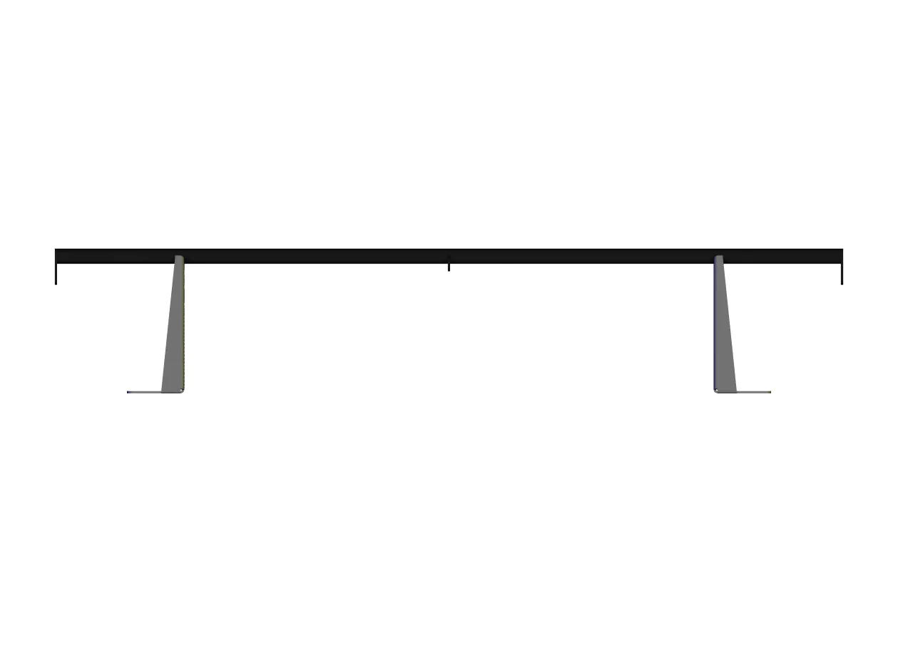 RB Components 2007+, Roof Bar 64" Wide - 12" Lift - High Roof - AC/Vent Cover Restrictions - Image 5