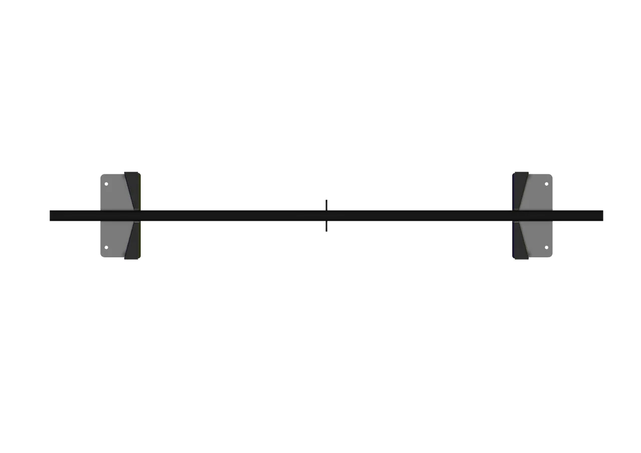 RB Components 2007+, Roof Bar 64" Wide - 12" Lift - High Roof - AC/Vent Cover Restrictions - Image 6
