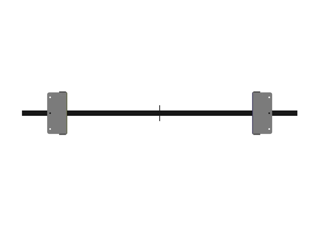 RB Components 2007+, Roof Bar 64" Wide - 12" Lift - High Roof - AC/Vent Cover Restrictions - Image 8