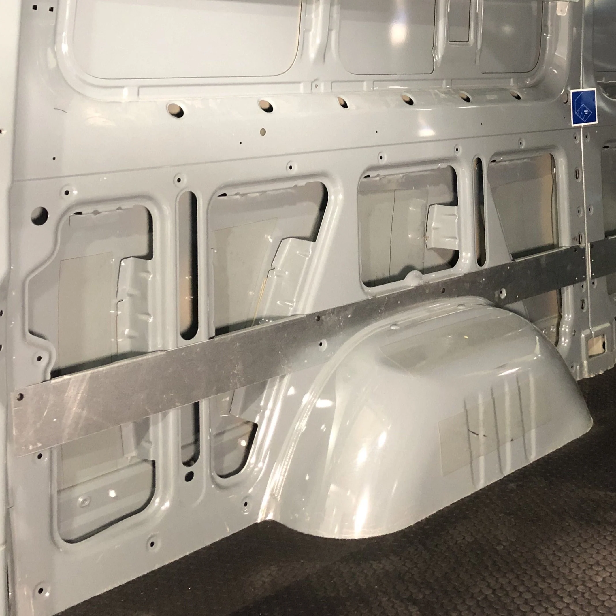 RB Components 2007+ Sprinter Van 144 - Lower Furniture Wall Brace Kit