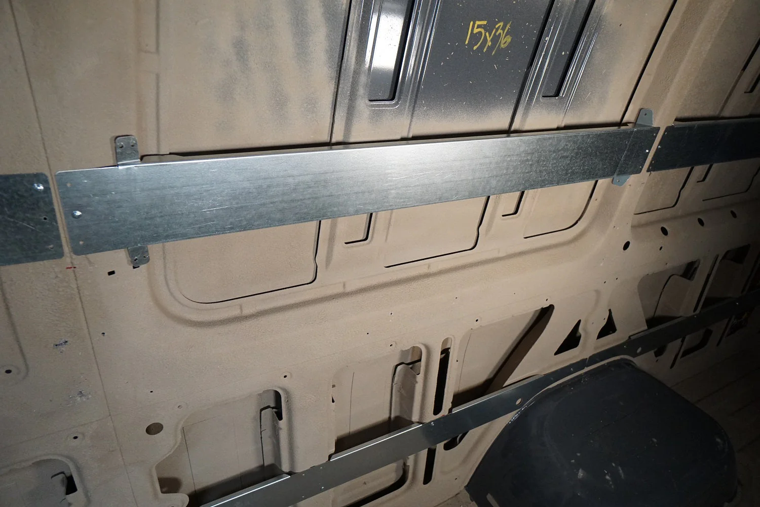 RB Components 2007+ Sprinter Van 170 EXT - 43" - 45" High Panel Bed Brace Kit - Image 5