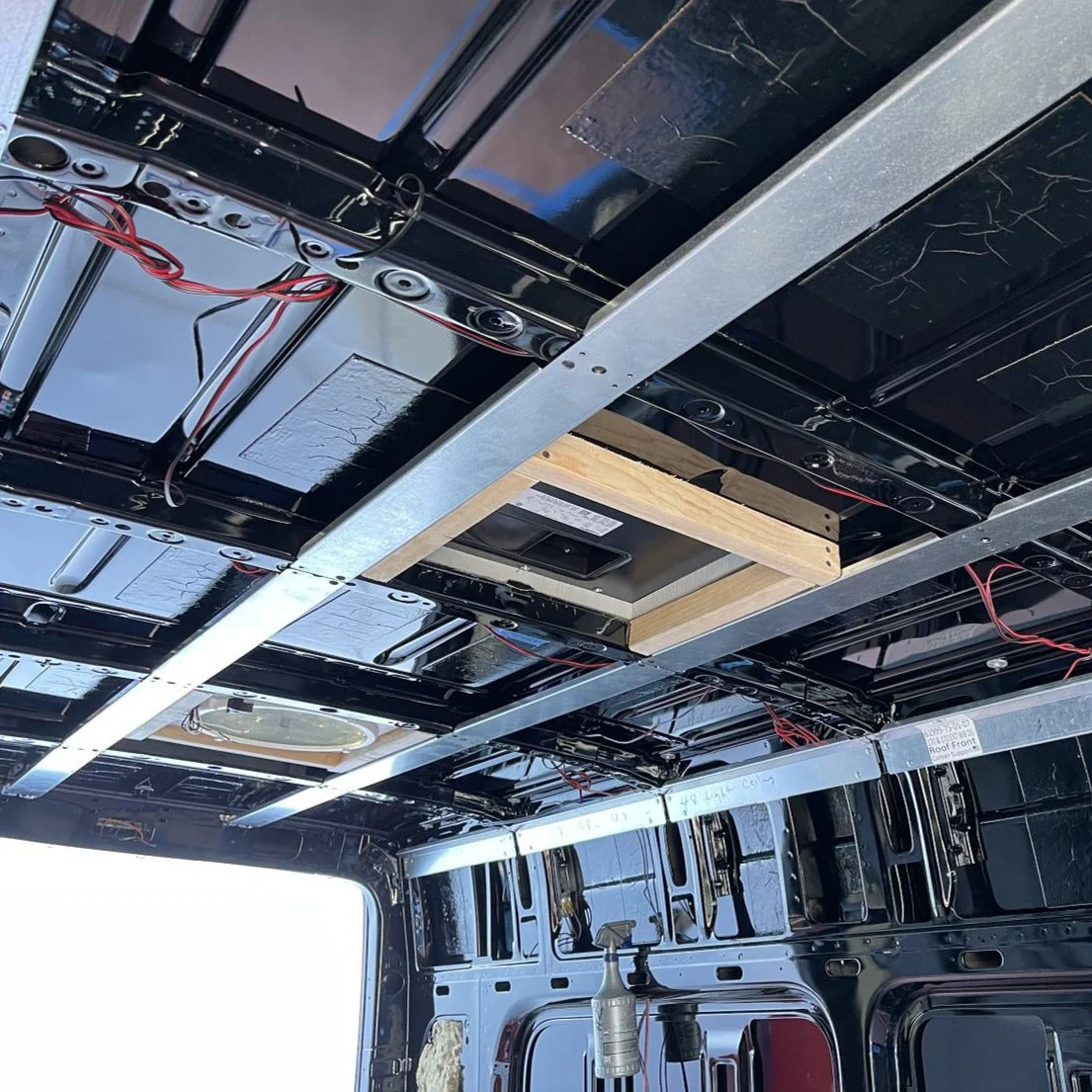RB Components 2007+ Sprinter Van 170 EXT - Ceiling Brace Kit - Image 5