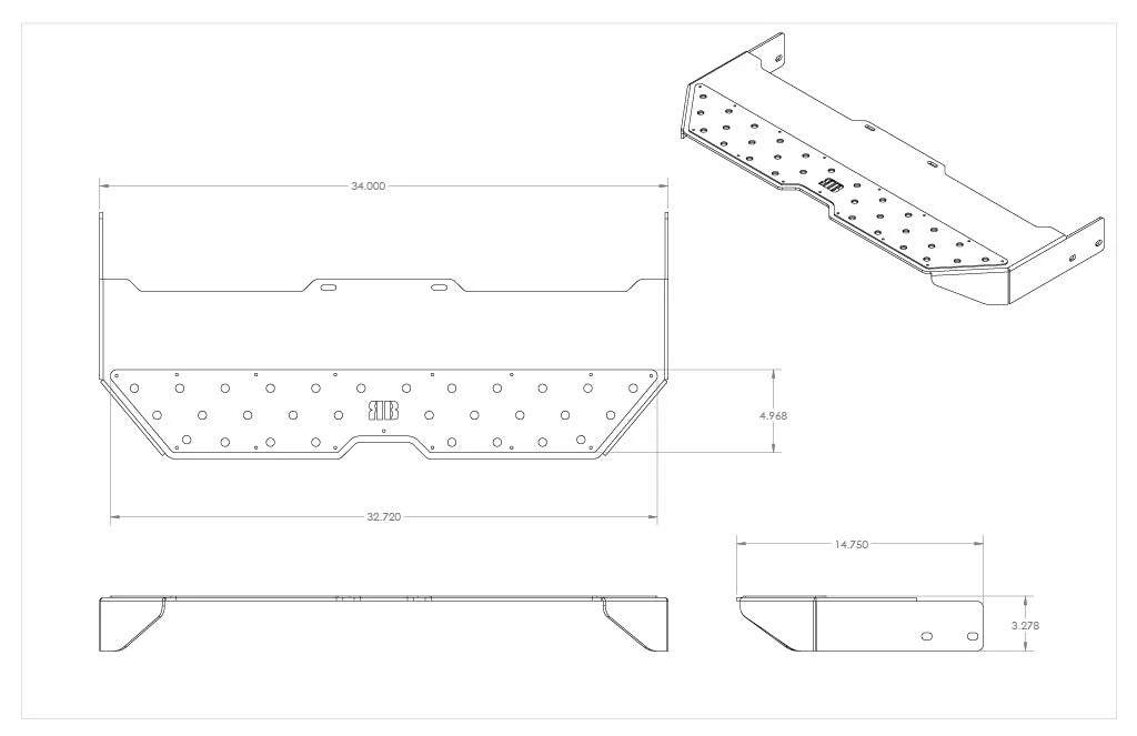 RB Components 2007+ Sprinter Van Rear Step - Image 10