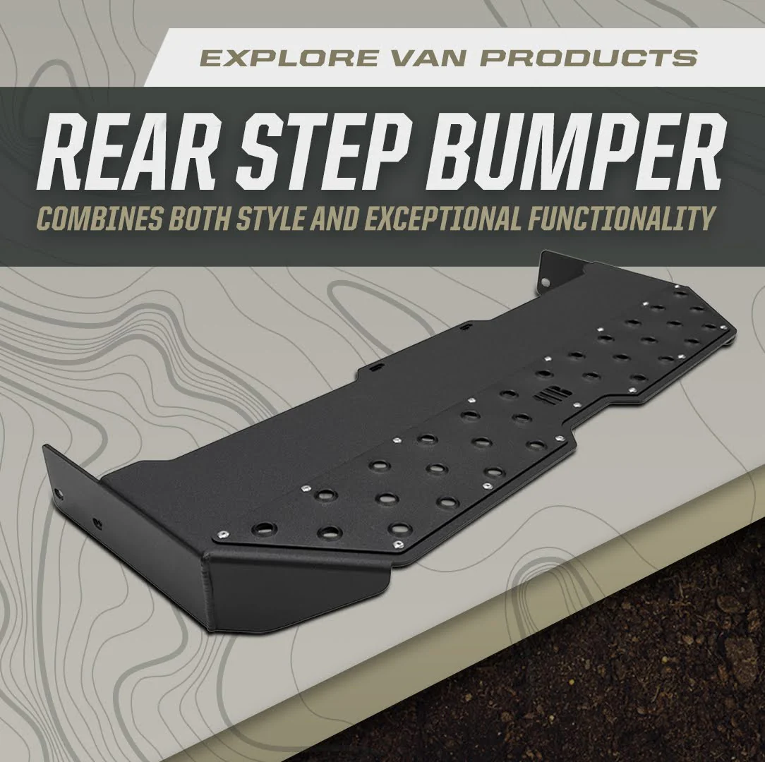 RB Components 2007+ Sprinter Van Rear Step - Image 3