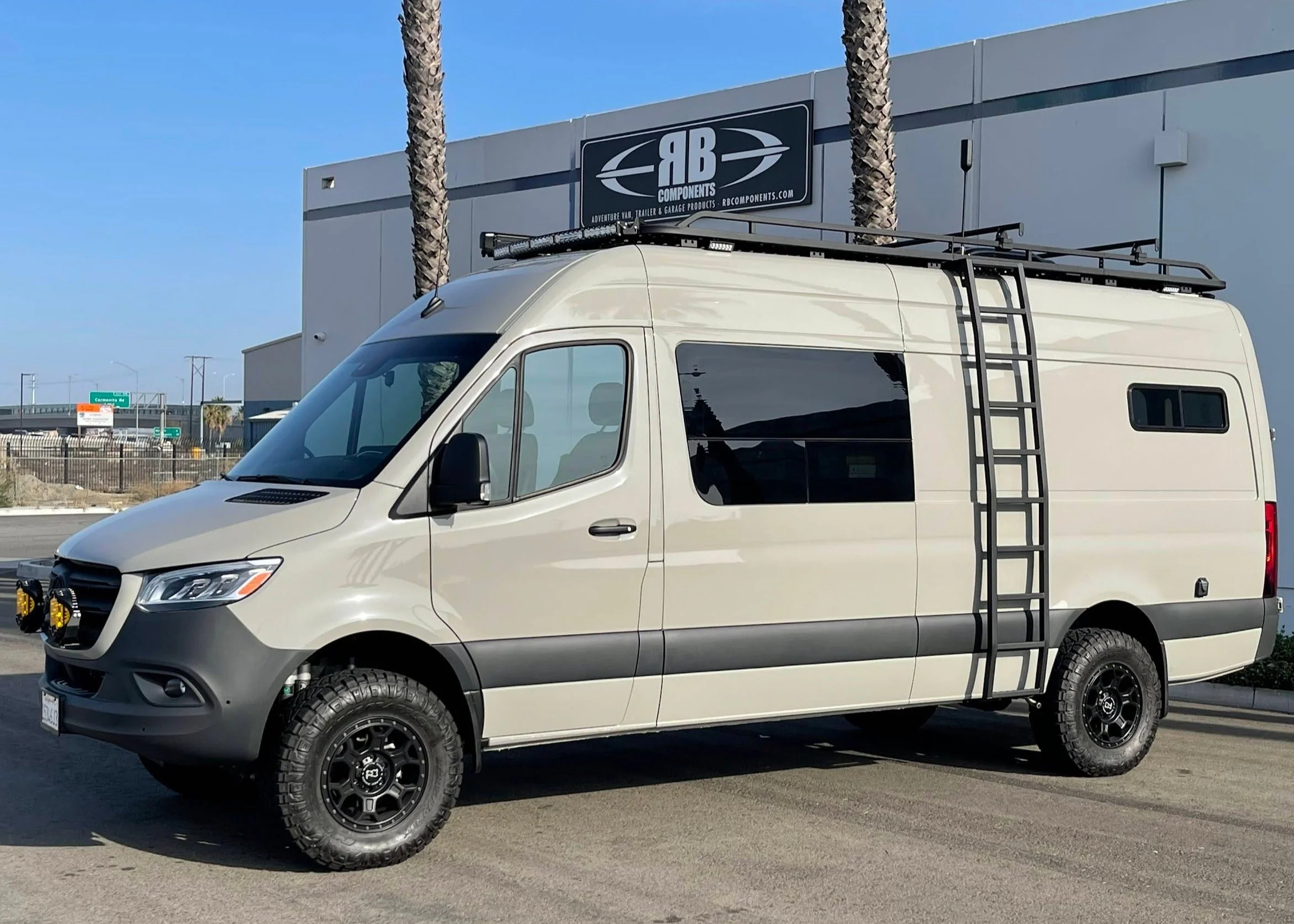 RB Components 2007+ Sprinter Van Side Ladder - Image 6