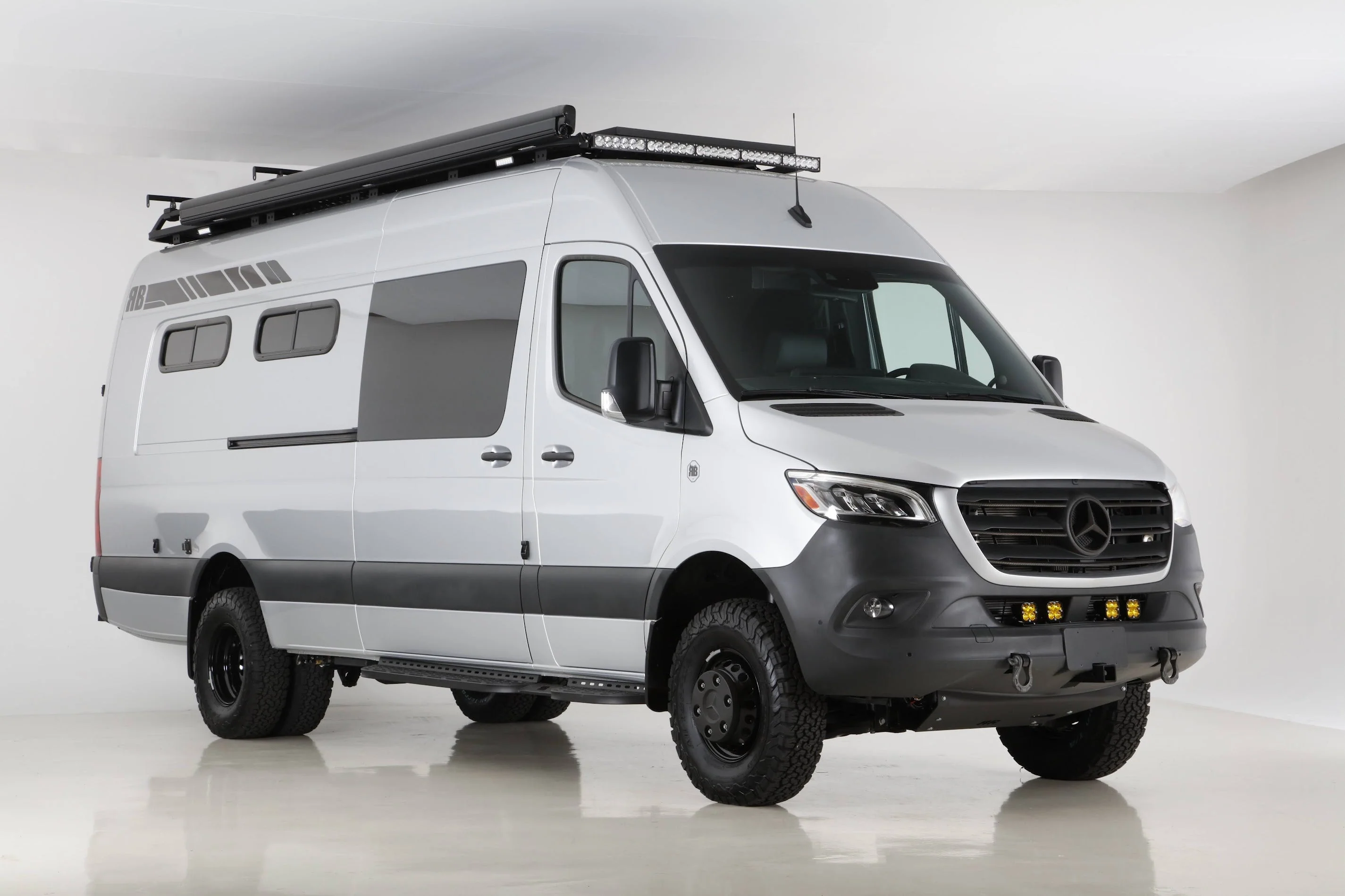 RB Components 2007+ Sprinter Van Side Steps DSL, PSL - Image 5