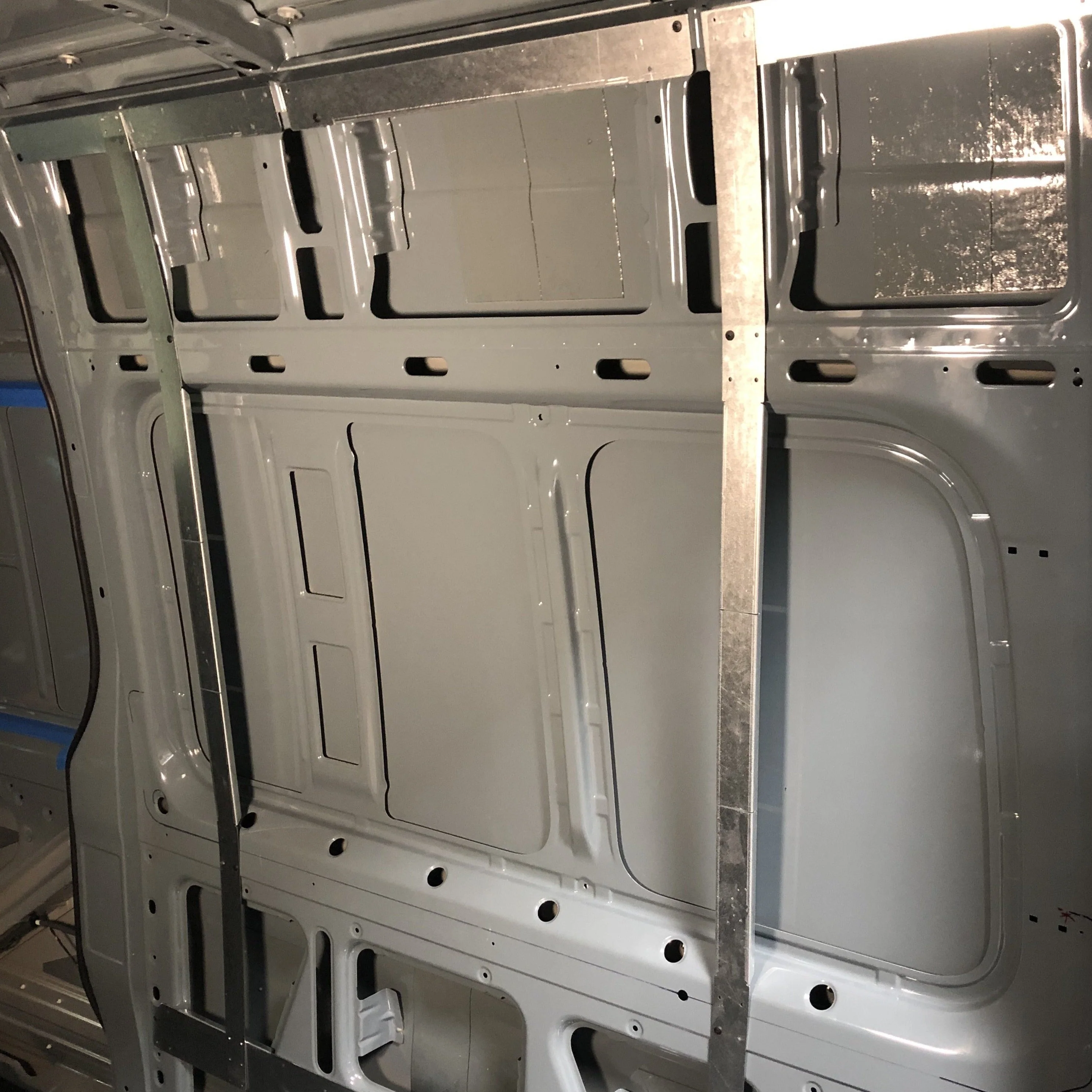 RB Components 2007+ Sprinter Van - Vertical Wall Brace Kit - Image 2