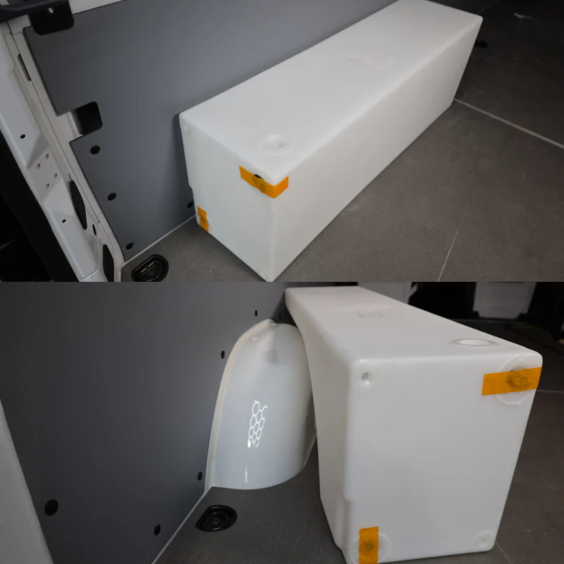 Northwest Conversions 20 Gallon Wheel Well Water Tank (Left) - Image 3