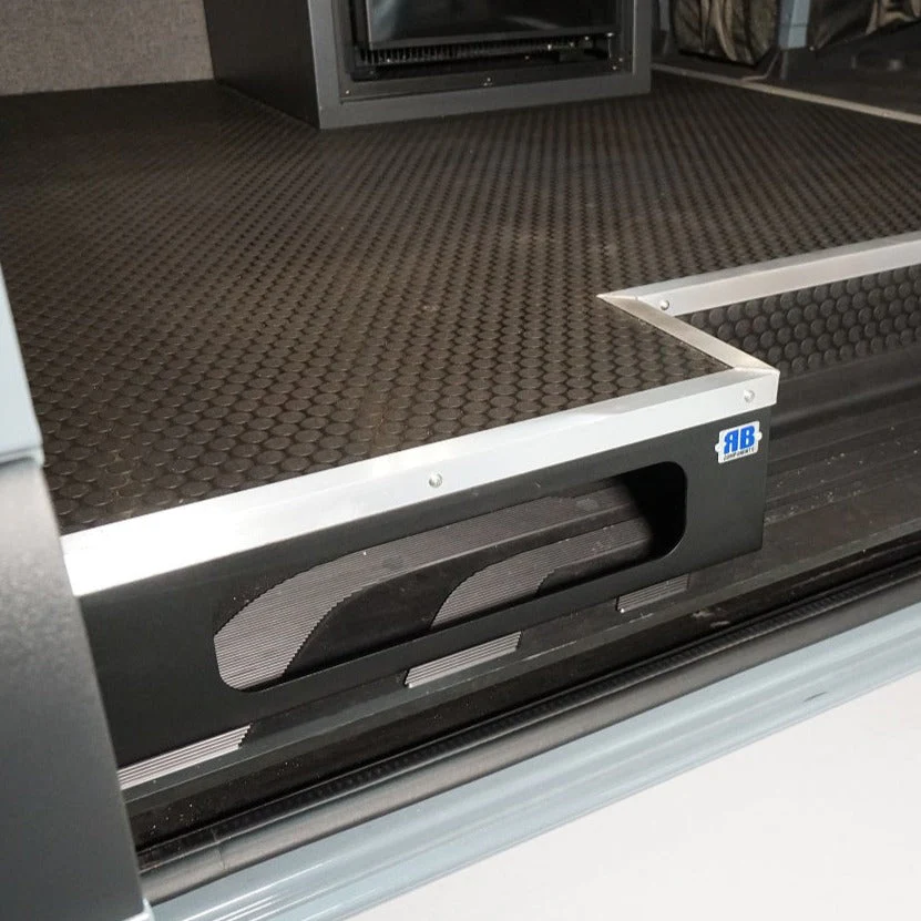 RB Components 2007+ Sprinter Van - Sliding Door Floor Extension w/Access for wood sub floor trim - Image 4