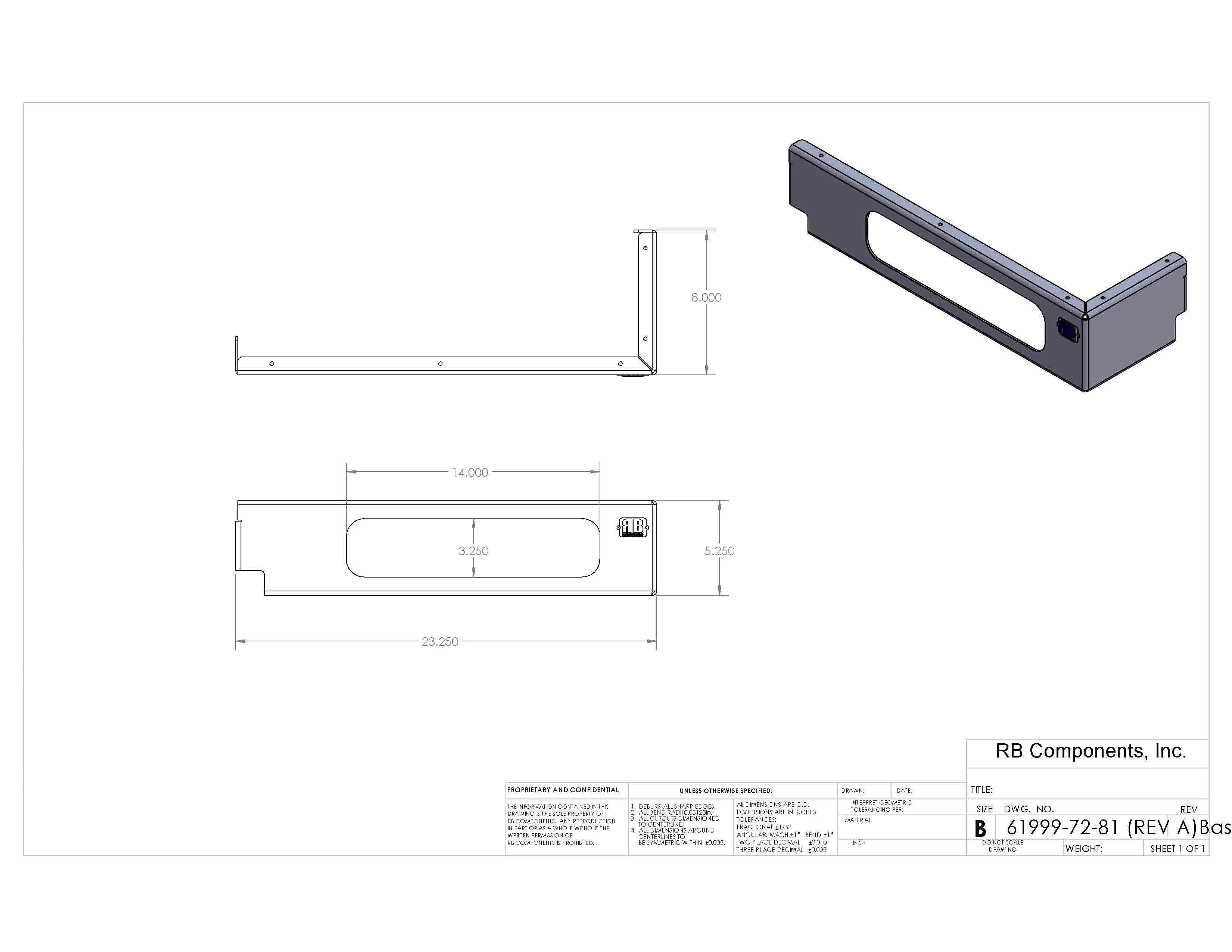 RB Components 2007+ Sprinter Van - Sliding Door Floor Extension w/Access for wood sub floor trim - Image 6