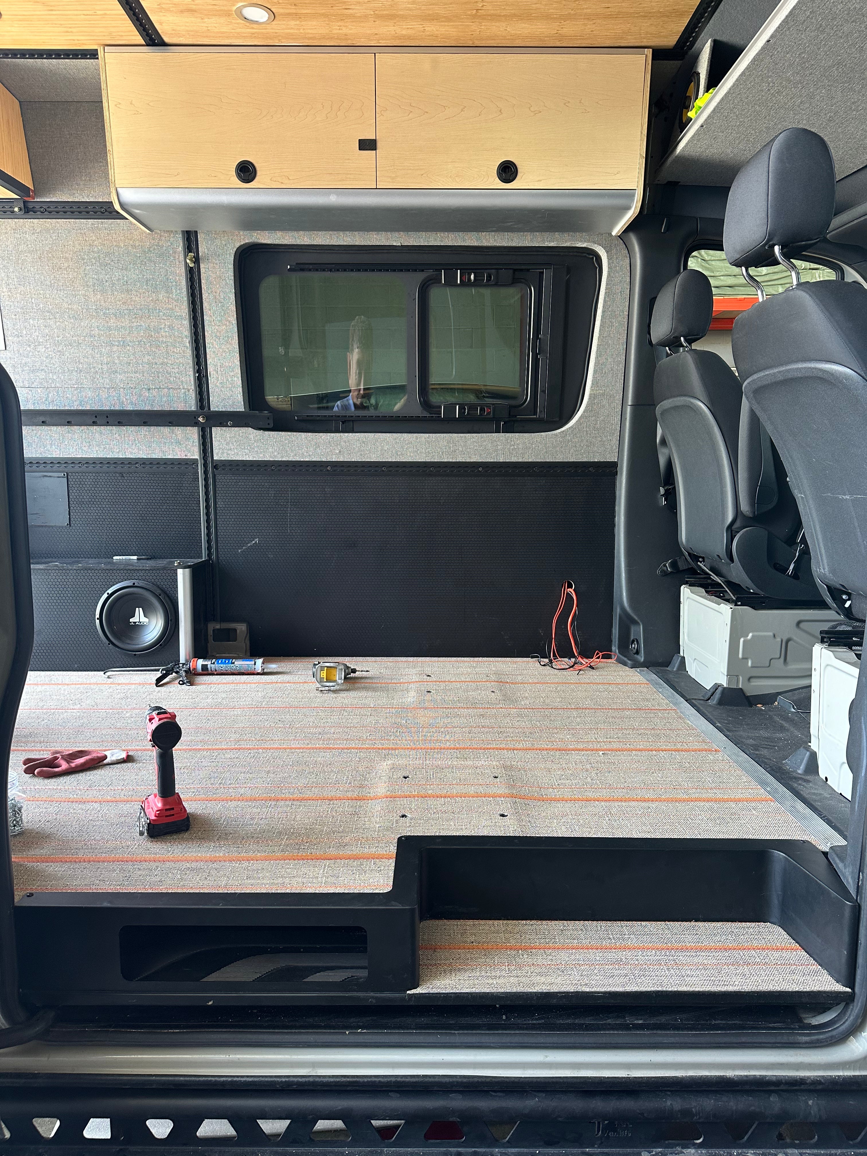 Tec Vanlife 2008+ Mercedes Sprinter Sliding Door Storage Step - Image 4