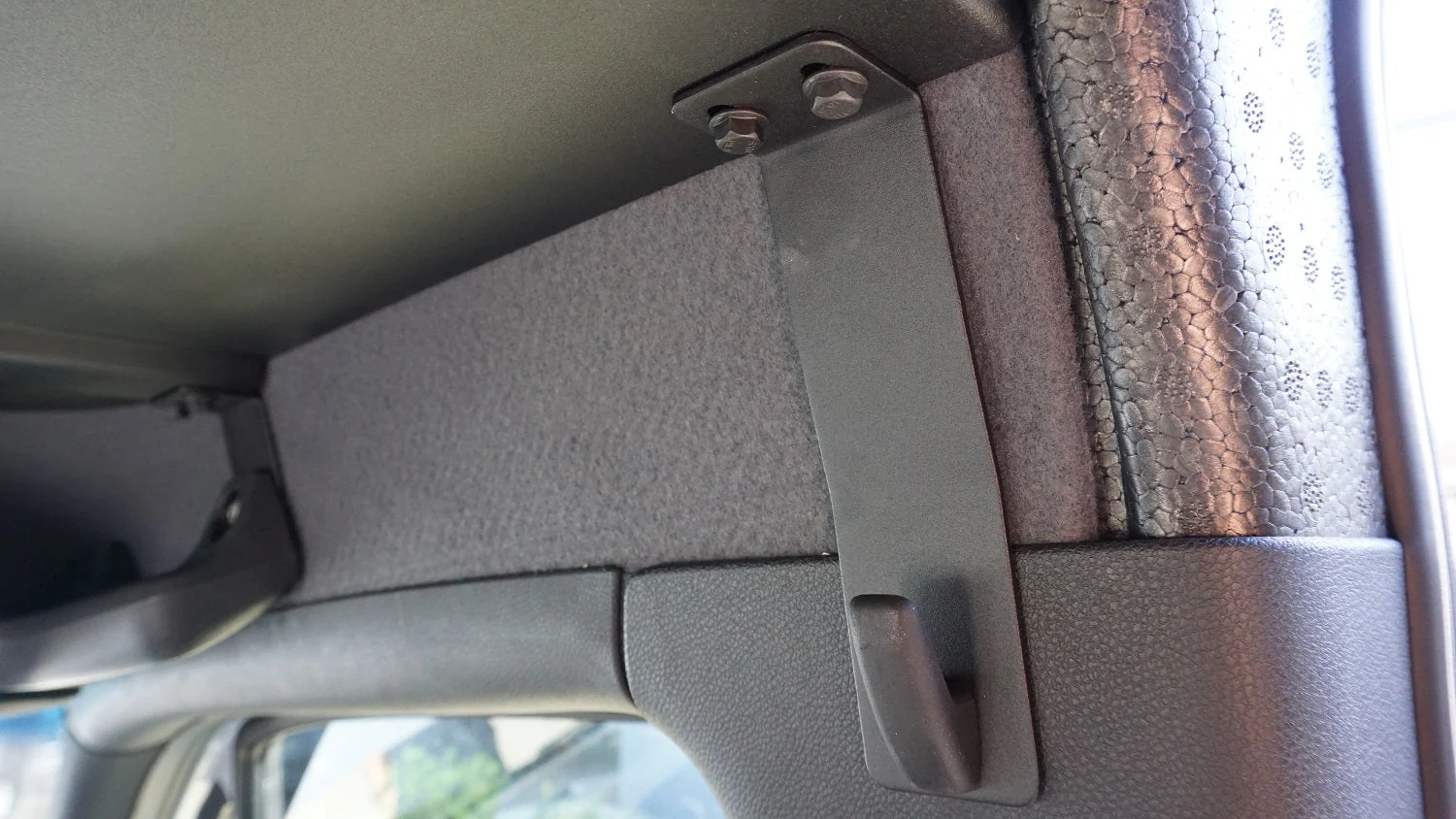 RB Components 2019 + Sprinter Van Headliner Shelf - Small Version Raised - Image 7