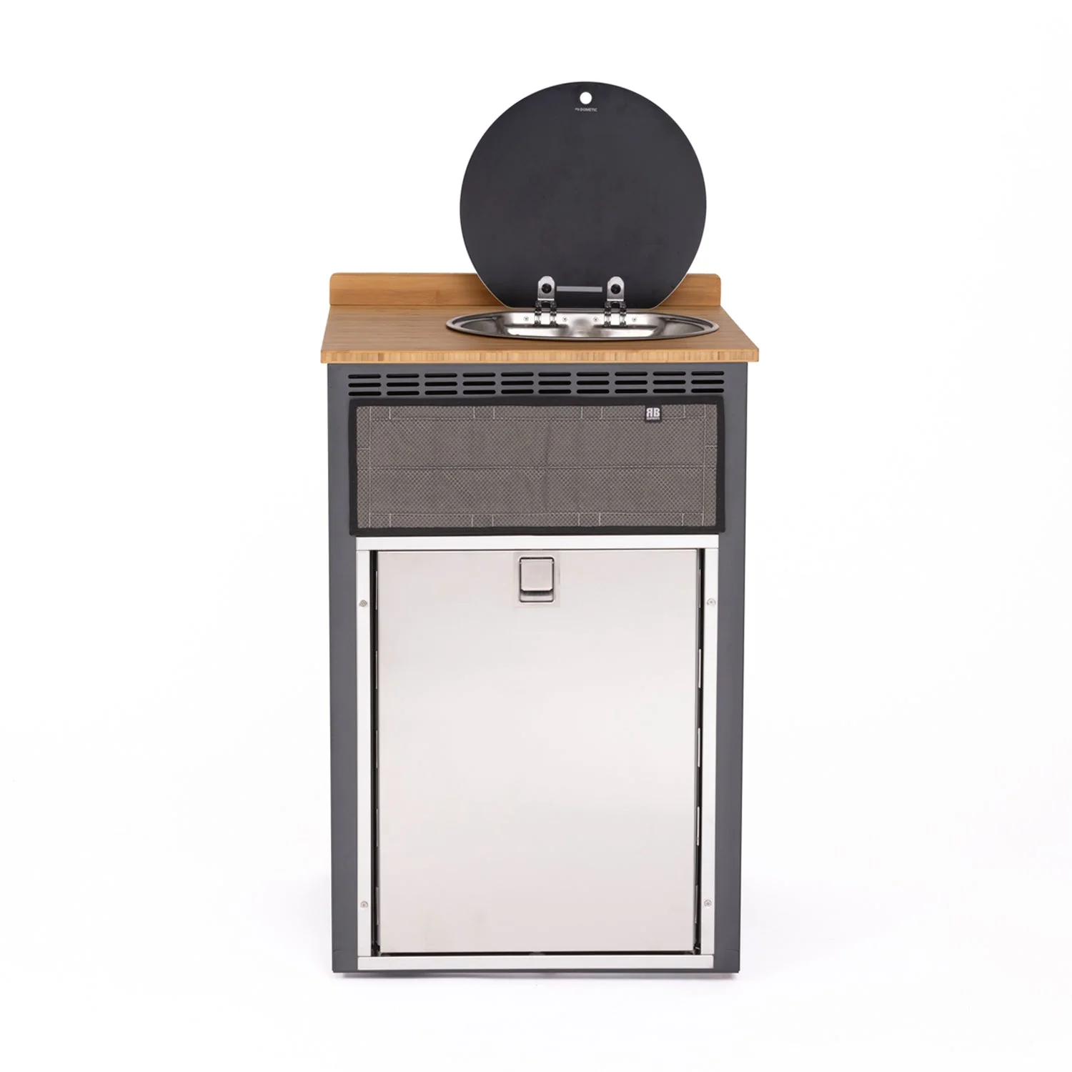 RB Components 24in Galley - Isotherm 85 Fridge Base Cabinet - Image 2