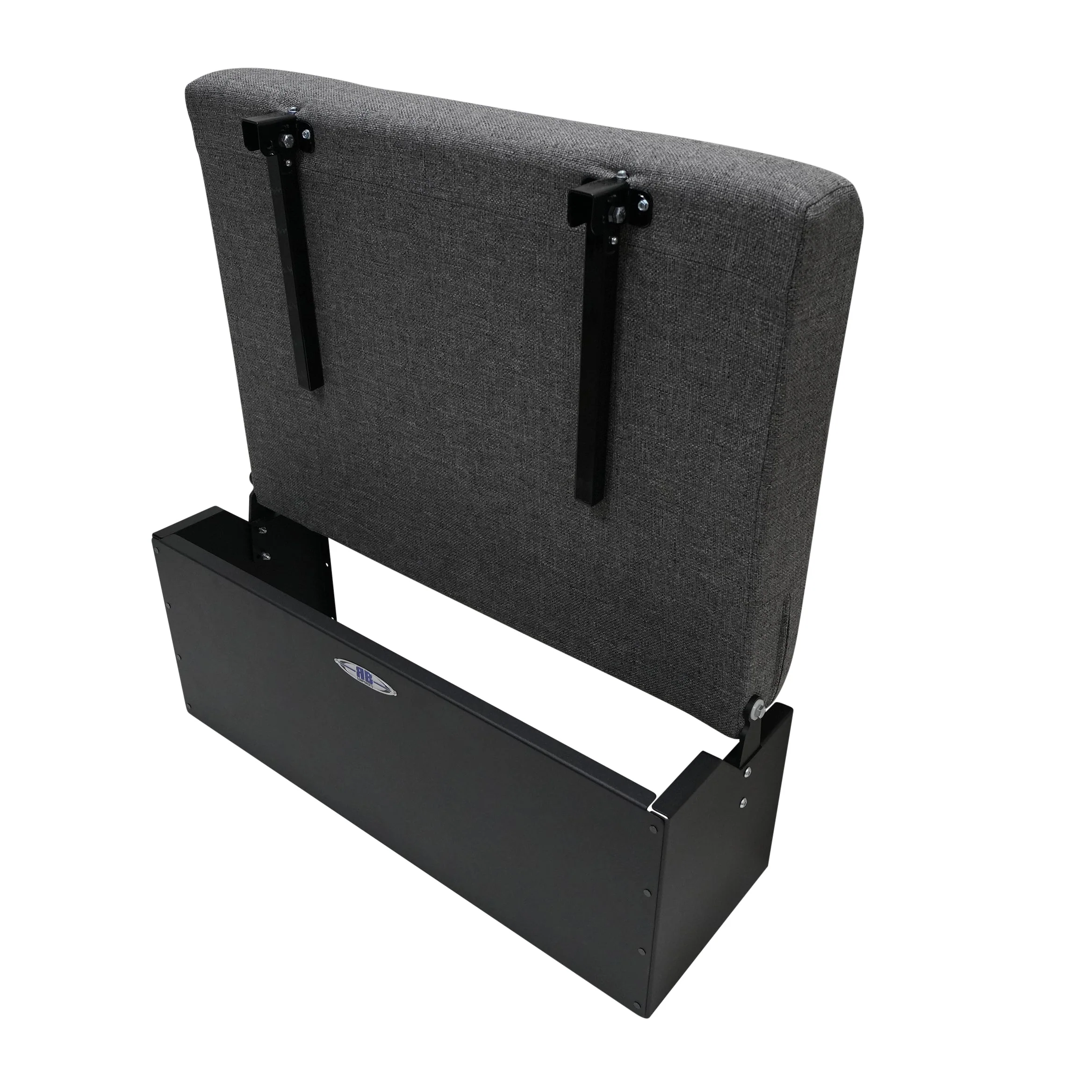 RB Components 34" Folding Bench Seat - Retro Graphite Tweed - Image 6