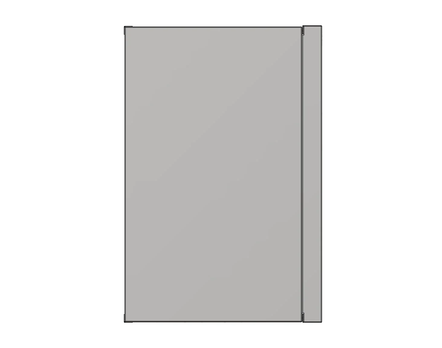RB Components 42in Galley - Isotherm 130 Fridge Base Cabinet - Image 10