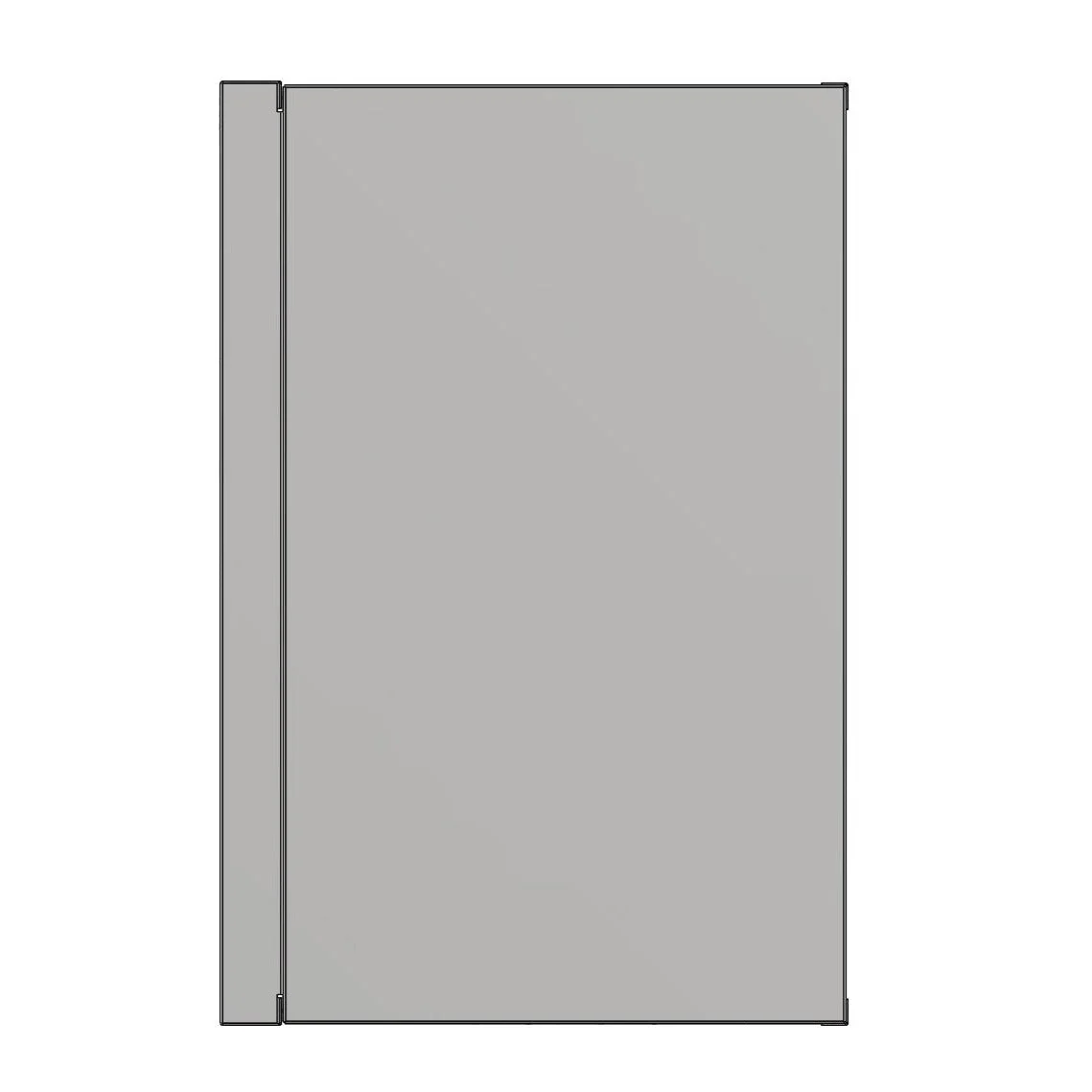 RB Components 42in Galley - Isotherm 85 Fridge Base Cabinet - Drawer System - Image 4