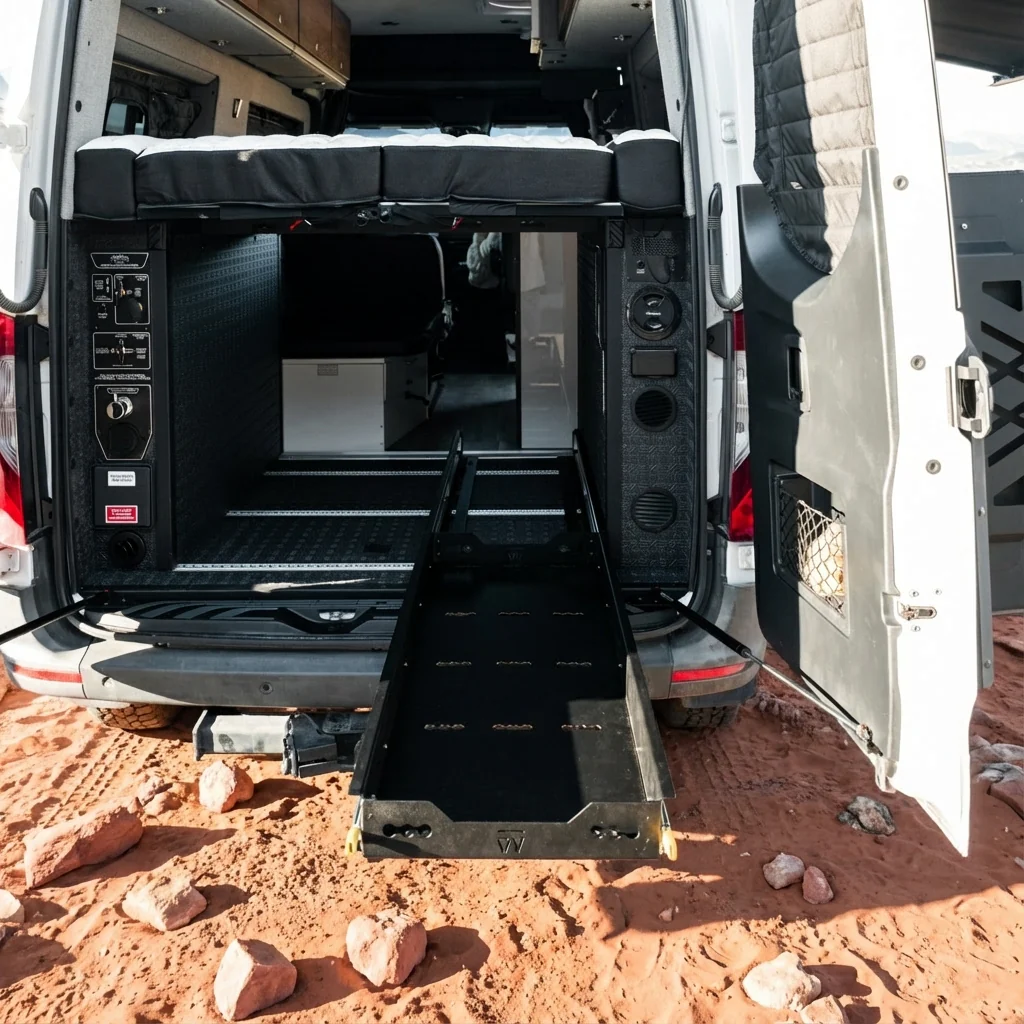 Canyon Adventure Vans 48" Cargo Tray Slide - Image 3