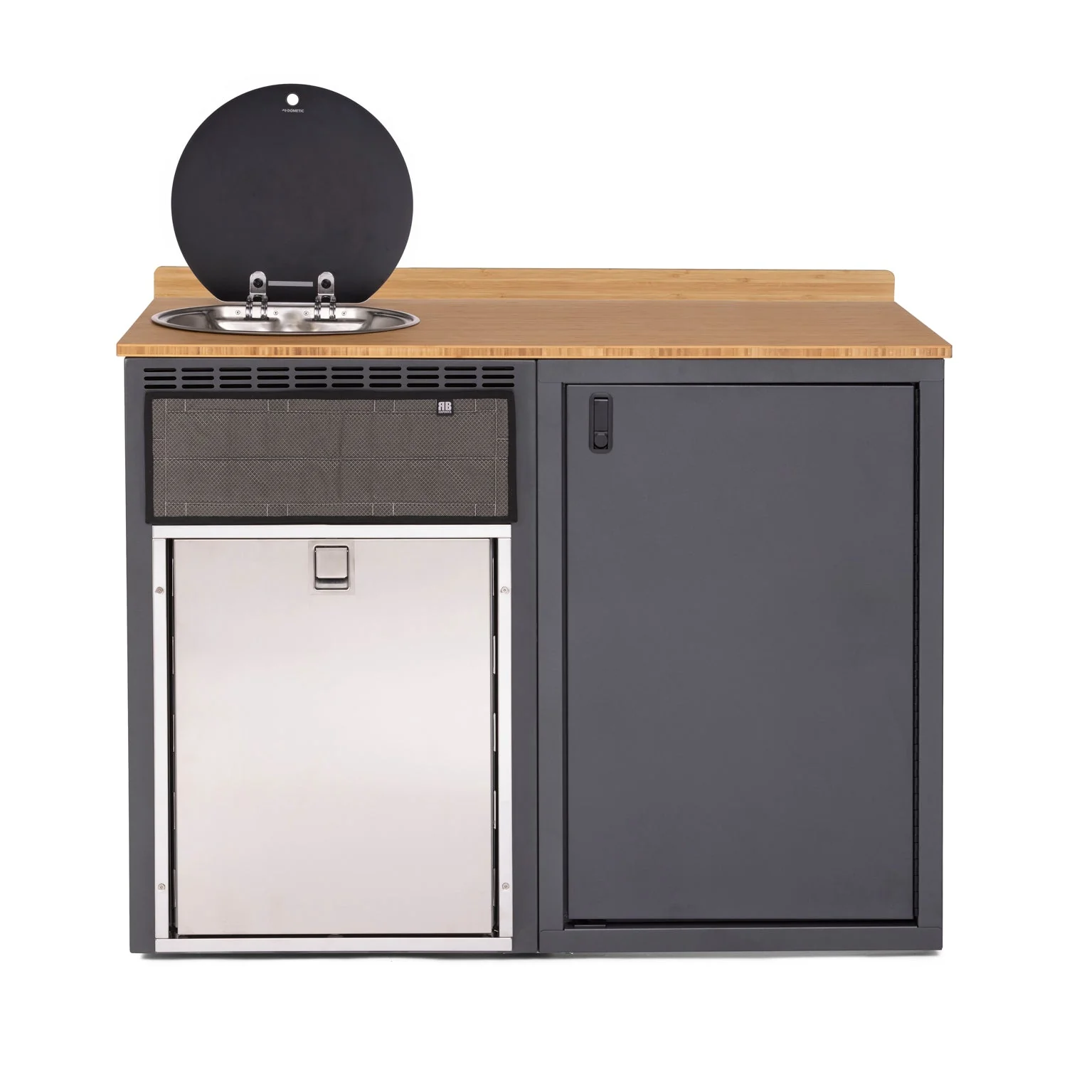 RB Components 48in Galley - Isotherm 85 Fridge Base Cabinet - Image 2