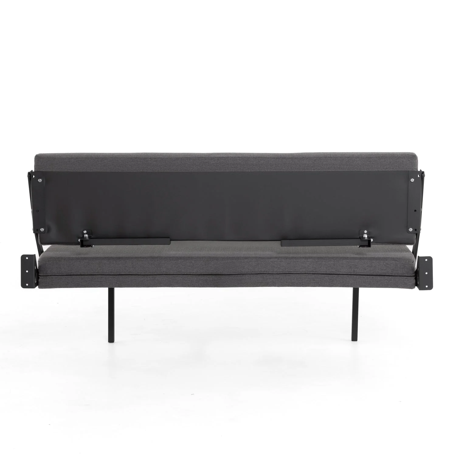 RB Components 58" Sofa Sleeper - Charcoal Cloth - Image 5