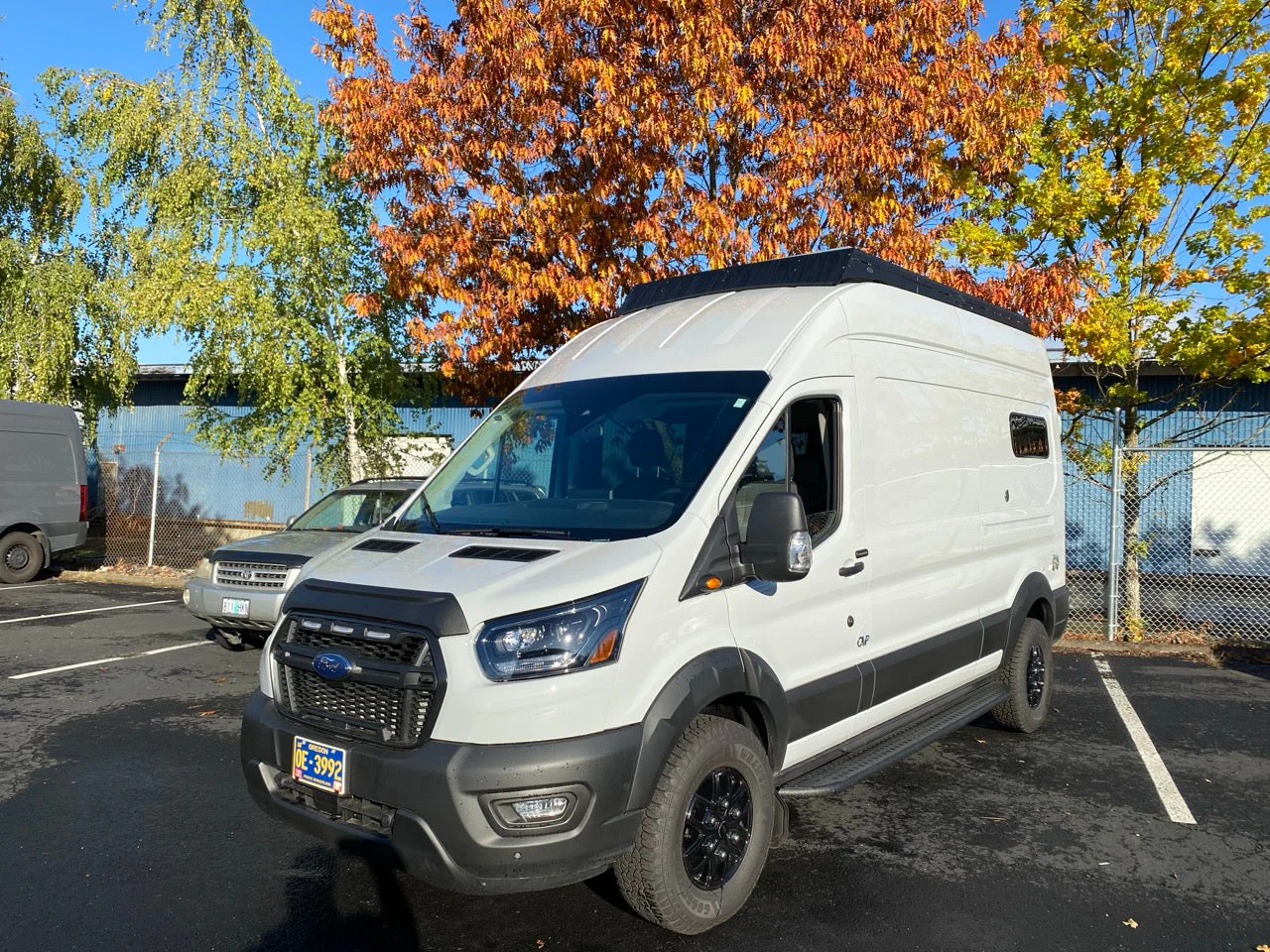 Terrawagen Aero Hood Spoiler for Ford Transit 2021+ – Paint Protection and Debris Deflection - Image 4