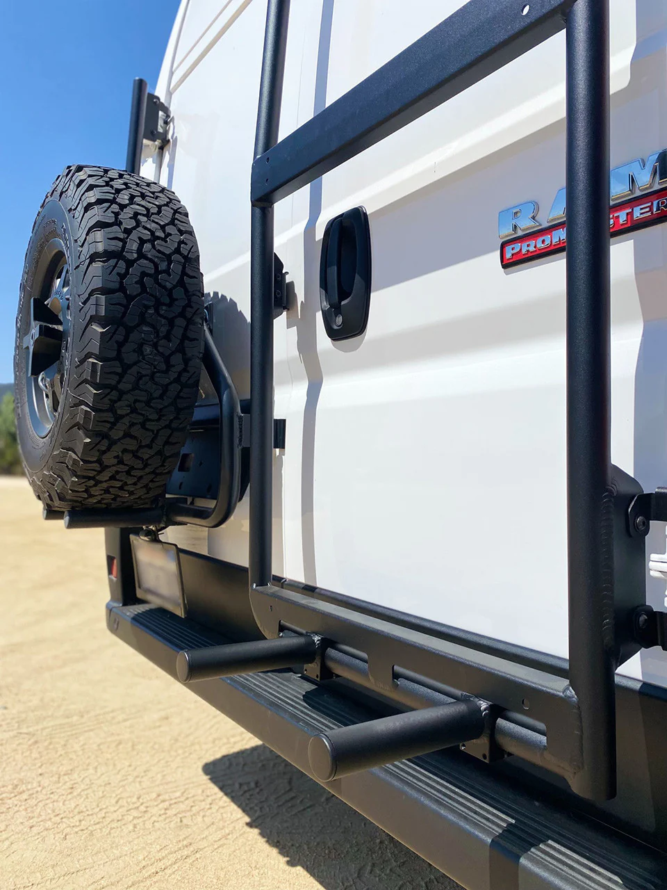 Aluminess 2014+ Ram Promaster Passenger Side Box and BackPACK Carrier - Image 3