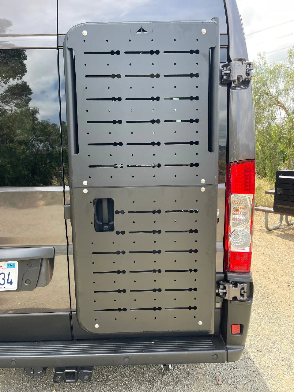 Aluminess 2014+ Ram Promaster Passenger Side Box and BackPACK Carrier - Image 7