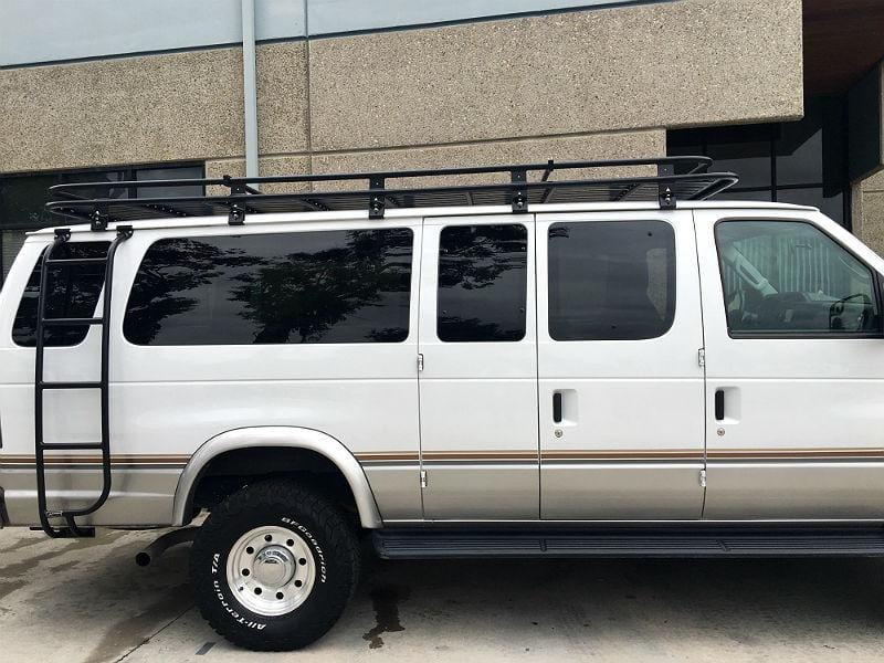 Aluminess 1992-2014 Ford E-Series Van Weekender Roof Rack - Image 4