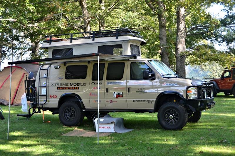 Aluminess 1992-2014 Ford E-Series Van Weekender Roof Rack - Image 5