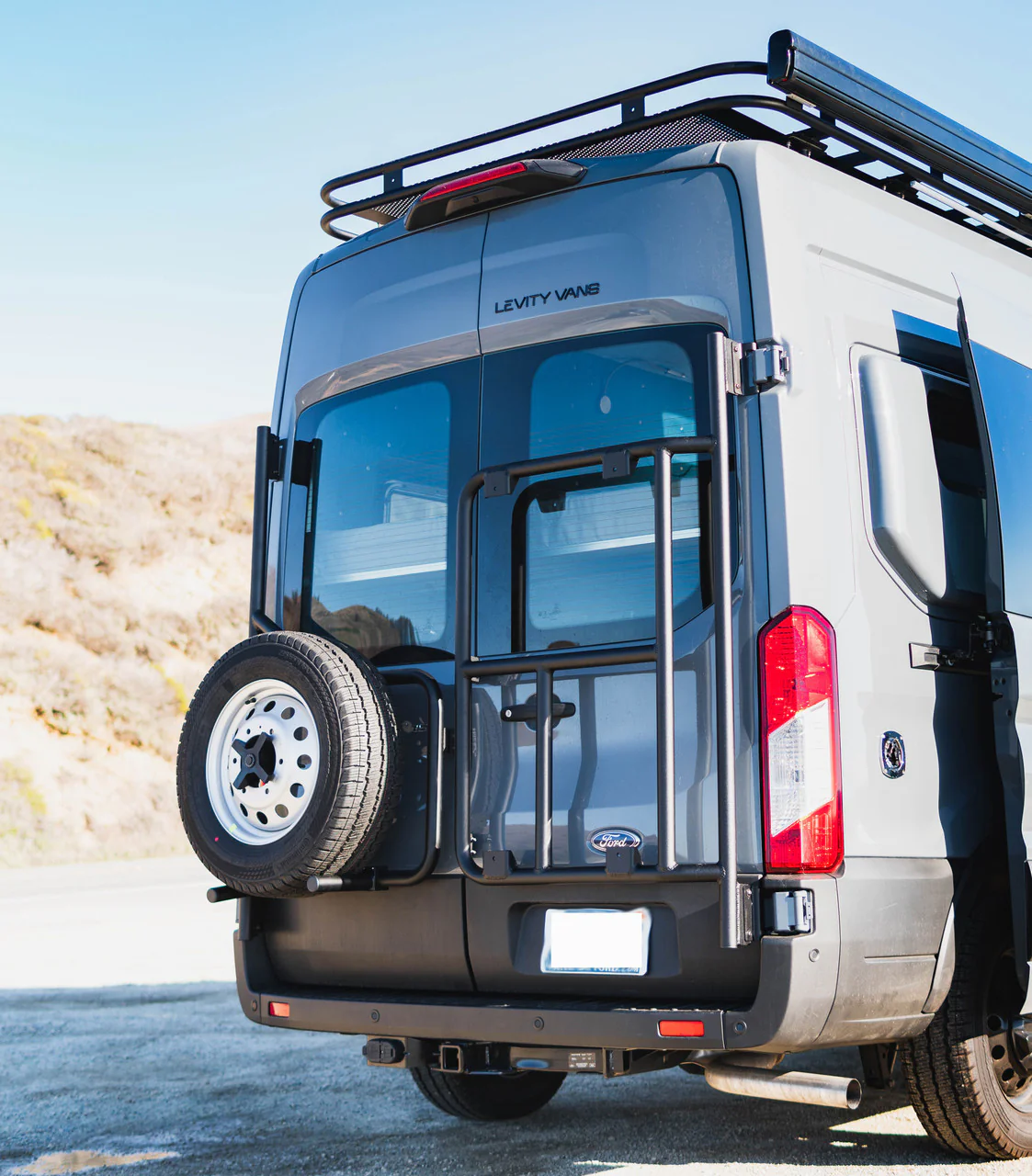 Aluminess Ford Transit (2015+) BackPACK Rear Door Carrier - Image 4