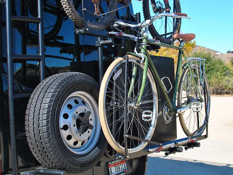 Aluminess 2015+ Ford Transit Rear Door Bike Rack - Image 3