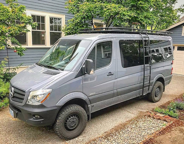 Aluminess 2007+ Mercedes Sprinter 144" Weekender/Touring Roof Rack (High-Roof) - Image 6