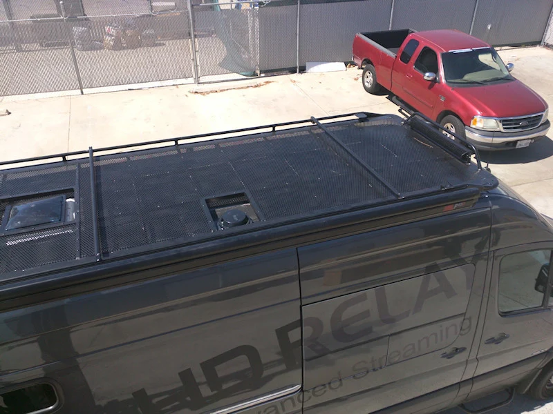 Aluminess 2007+ Mercedes Sprinter 144" Weekender/Touring Roof Rack (High-Roof) - Image 7