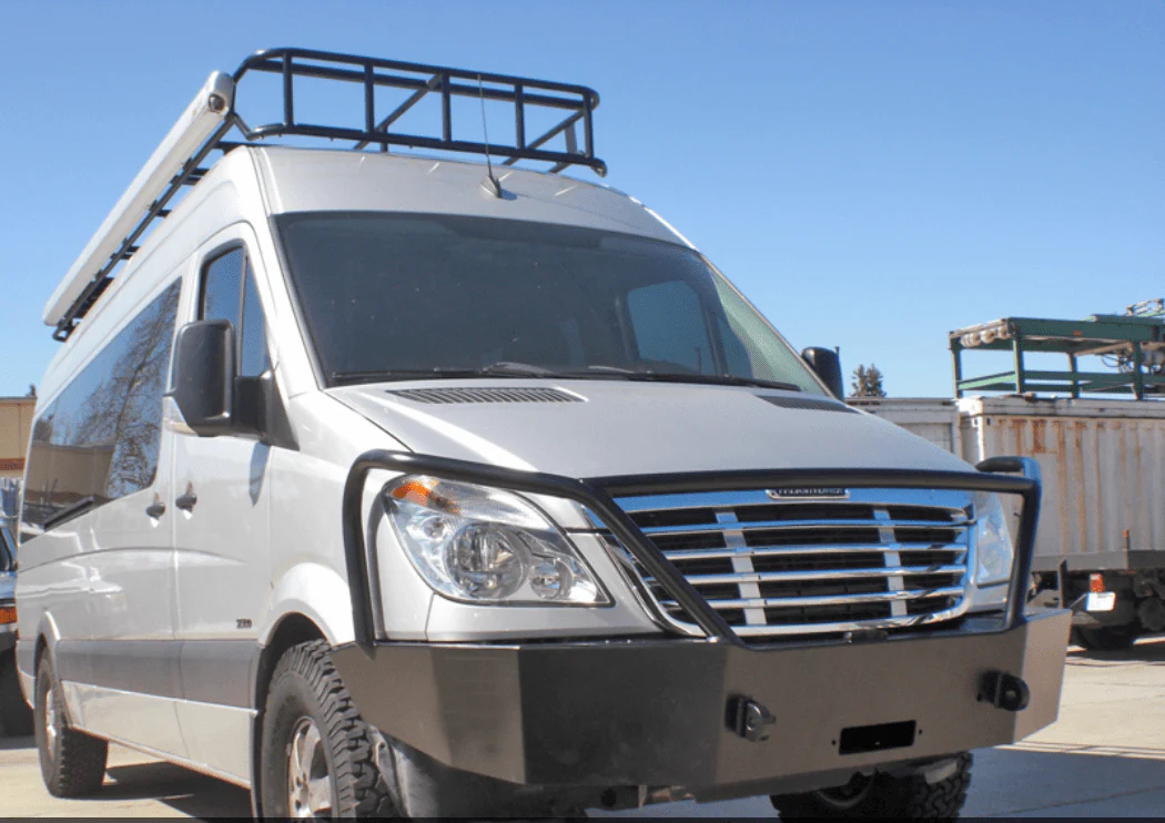 Aluminess 2007-2013 Mercedes Sprinter Front Winch Bumper - Image 3
