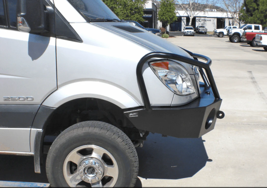 Aluminess 2007-2013 Mercedes Sprinter Front Winch Bumper - Image 4