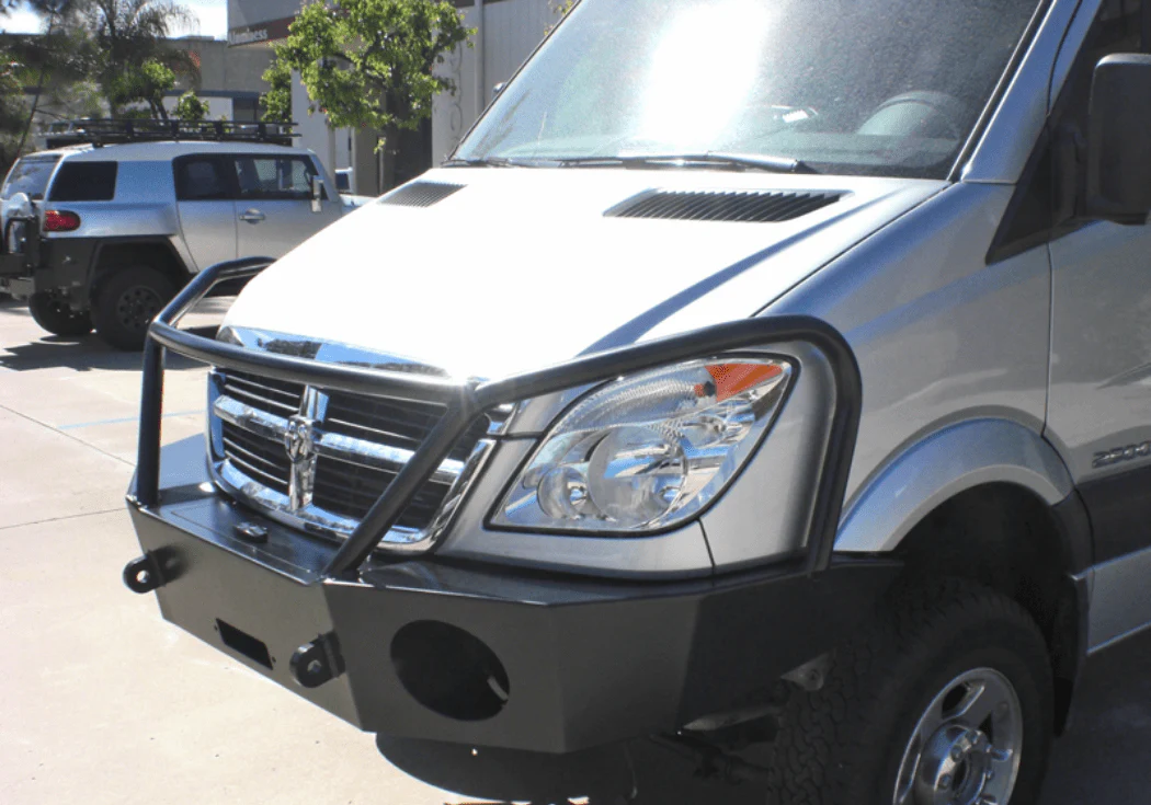 Aluminess 2007-2013 Mercedes Sprinter Front Winch Bumper - Image 6
