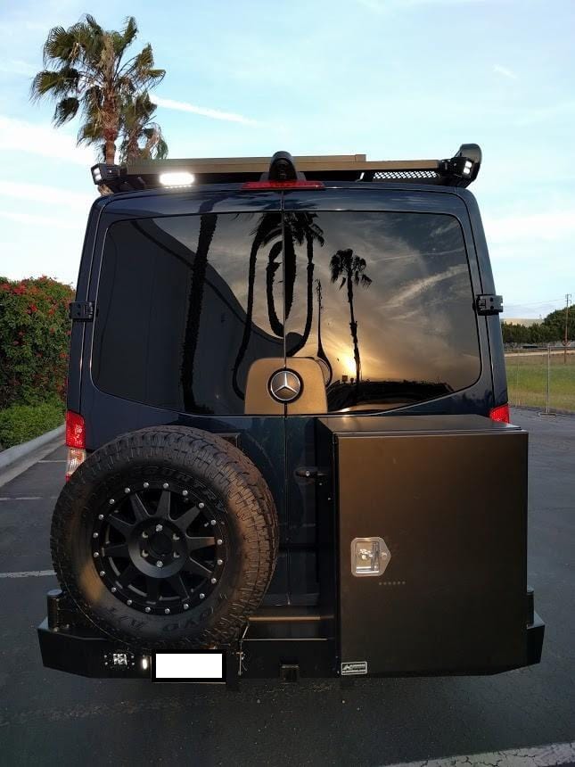 Aluminess 2007-2018 Mercedes Sprinter Rear Bumper - Image 4