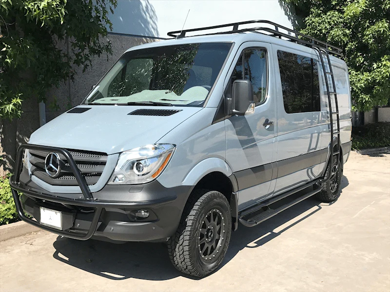 Aluminess 2007+ Mercedes Sprinter Nerf Bars - 170"WB - Image 9
