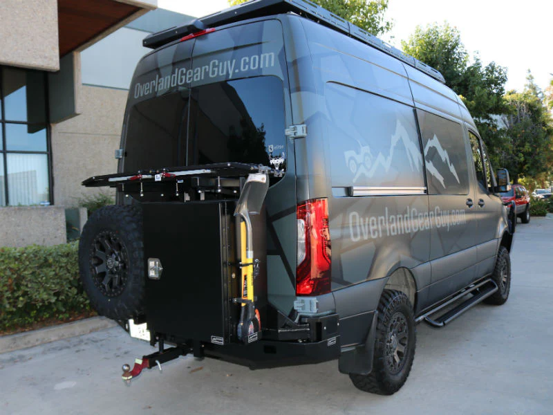 Aluminess 2019+ Mercedes Sprinter Slimline Rear Bumper - Image 5