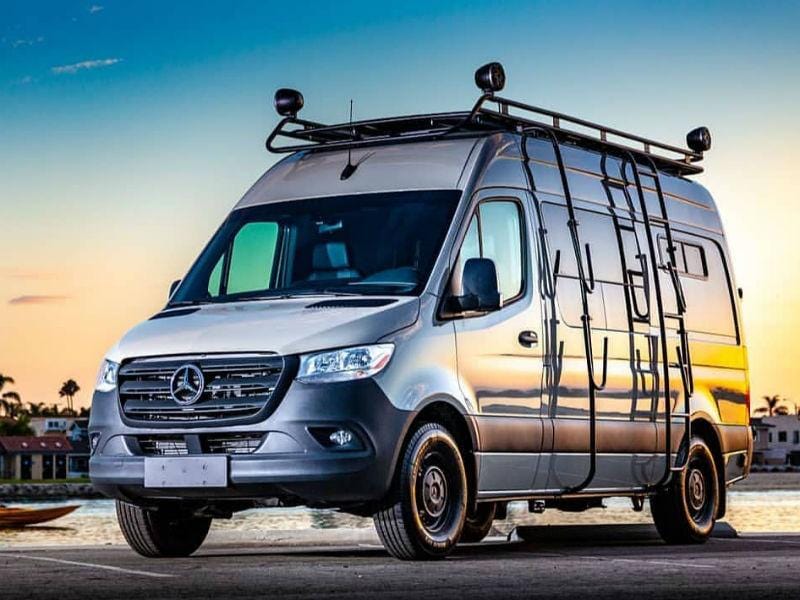 Aluminess Mercedes Sprinter Surf Pole - Image 5