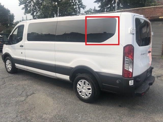 AM Auto Ford Transit 2015+ (Low Roof) Driver Side Rear Quarter Window 148"WB(FTL17-L3L P) - Image 2