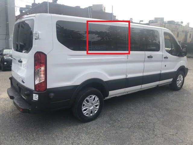 AM Auto Ford Transit 2015+ (Low Roof) Passenger Side Middle Fixed Window (FTL17-R2L P) - Image 2