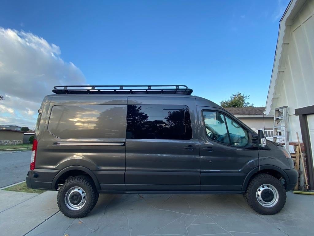 AM Auto Ford Transit 2015+ Passenger Side Sliding Door-Half Slider Screened Window (FT14-RS1-FHSS P) - Image 4