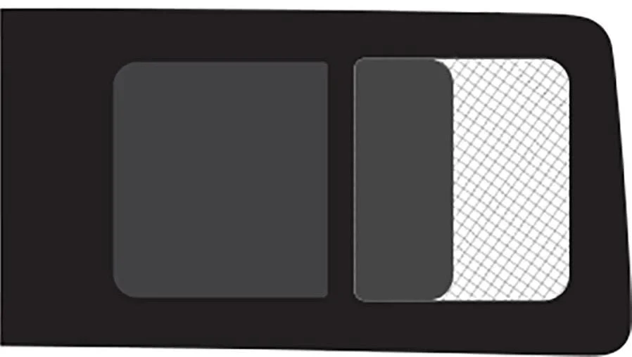 AM Auto Ford Transit 2015+ Passenger Side Sliding Door-Half Slider Screened Window (FT14-RS1-FHSS P) - Image 6