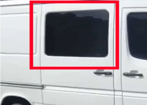 AM Auto Mercedes Sprinter (2002-2006) Passenger Sliding Door Window (MSNSF6002 P)