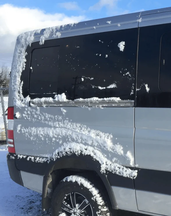 AM Auto Mercedes Sprinter (2007+) Passenger Rear Quarter Screened Half-Slider Window 144″WB (MS06-RS2M-HSS P) - Image 5