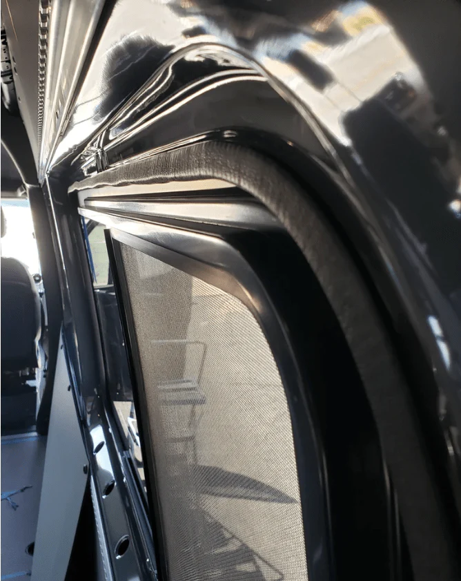 AM Auto Mercedes Sprinter (2007+) Passenger Rear Quarter Screened Half-Slider Window 144″WB (MS06-RS2M-HSS P) - Image 9