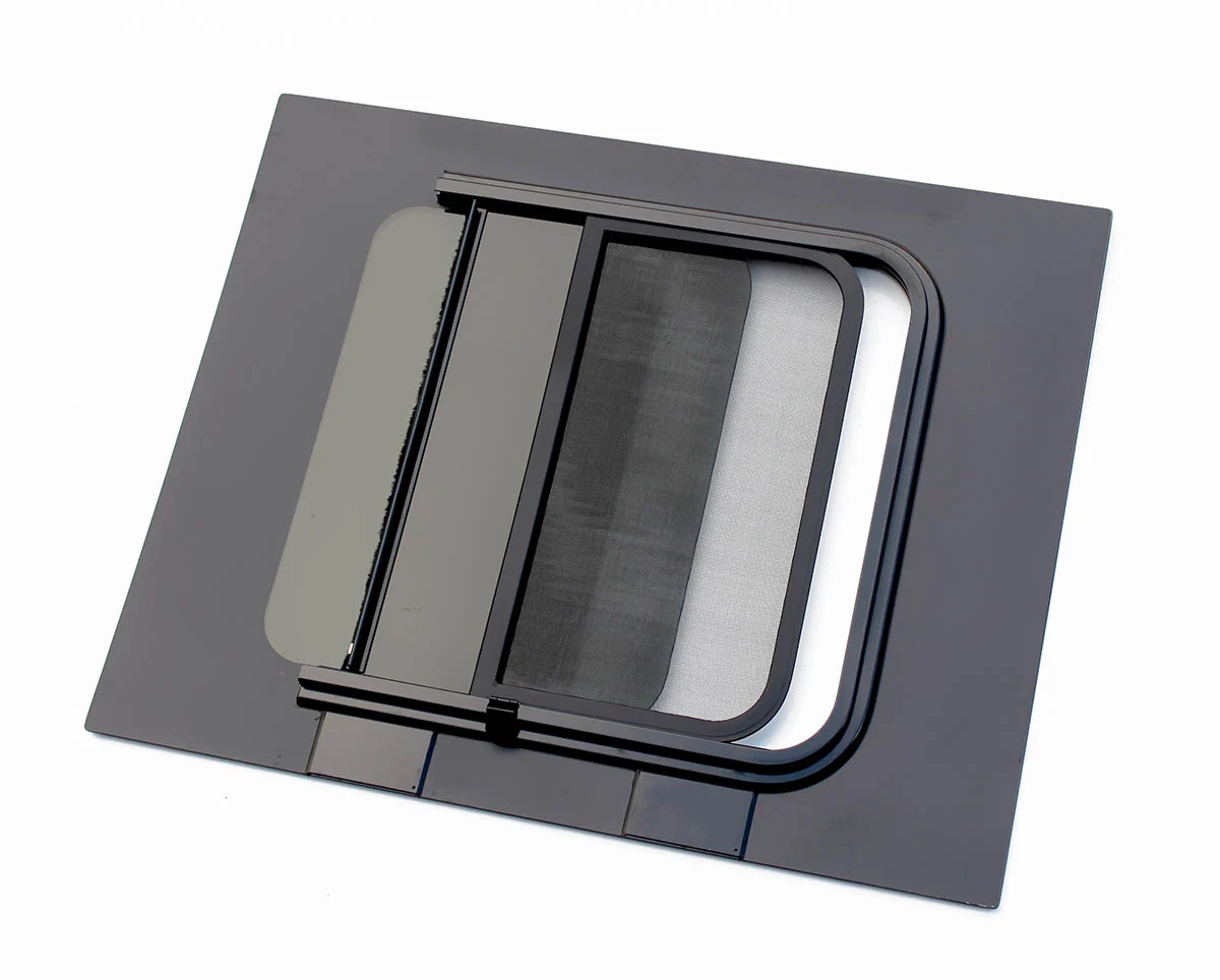 AM Auto Ram ProMaster 2014+ Driver Side Rear Cargo Door Half Slider Window(PB07-LB-HSS-2 P) - Image 2