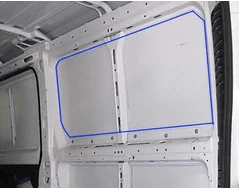 AM Auto Ram ProMaster 2014+ Passenger Rear Quarter Fixed Window 159"WB (PB07-RS3L P) - Image 2