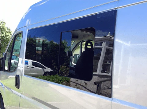AM Auto Ram Promaster Driver Side Forward Half-Slider Window 118"WB (PB07-L1S-HS P)